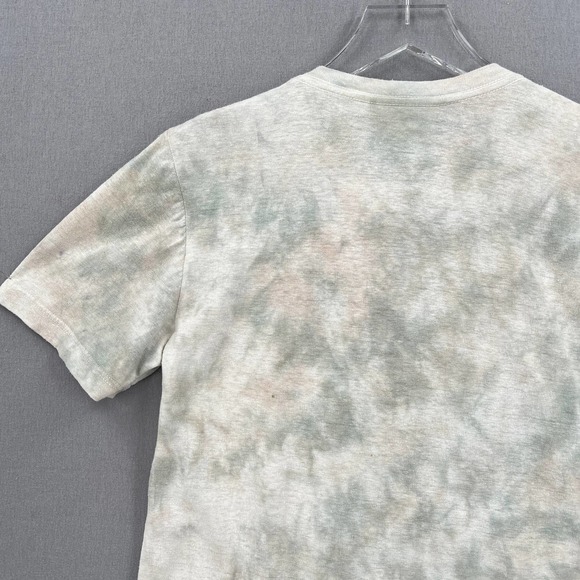 JUNGMAVEN Shirt Womens Men XS White Sage Tie Dye Tee Baja Unisex Crew Short - Picture 4 of 12